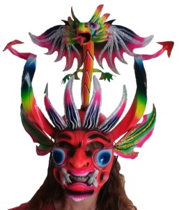 Carnival mask Puno, Peru handmade