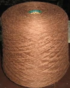 1000 Gramm dunkelbraune Alpakawolle, zum selber stricken