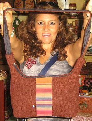 Fabric bags from Peru