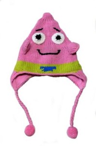 Unisex Kinder Chullo Muetze mit Ohrenklappen, Vlies gefuettert, 3 - 7 Jahre