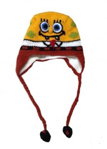 Unisex Kinder Chullo Muetze mit Ohrenklappen, Vlies gefuettert, 3 - 7 Jahre