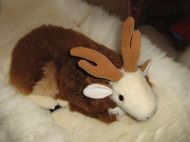 Reindeer Cuddly Toy Made Of Soft Alpaca Fur