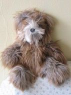 Shag Teddy Bear Surialpaka Fur, 35 cm